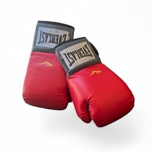 Everlast Red Training Gloves